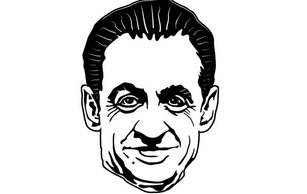 Sarkozy Vector Portrait Preview