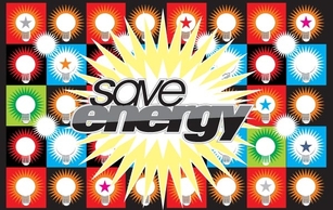 Save Energy Vector Preview