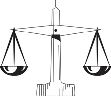 Scale Of Justice clip art Preview