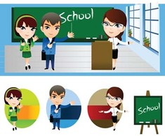 School vector 7