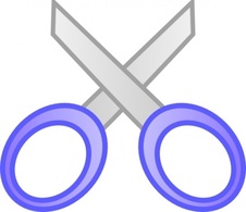 Objects - Scissors clip art 