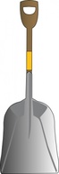 Objects - Scoop Shovel clip art 