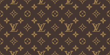 Seamless Louis Vuitton Pattern Vector Preview