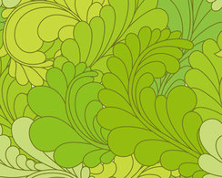 Backgrounds - Seamless Ornate Floral Pattern Vector Background 