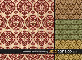 Patterns - Seamless Retro Wallpaper 