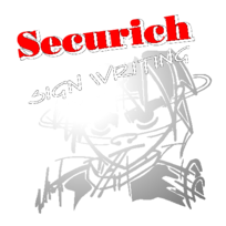 Securich Sign Writing