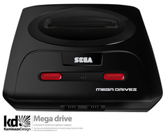 Sega Mega Drive Vector Preview