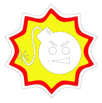 Serious Sam Bomb Logo