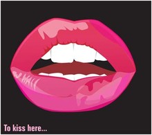 Human - Sexy Lips vector 1 