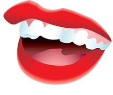 Human - Sexy Lips vector 2 