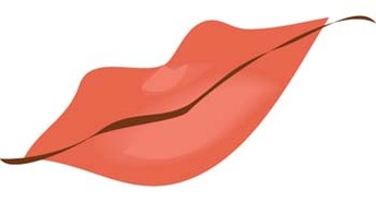 Human - Sexy Lips vector 3 