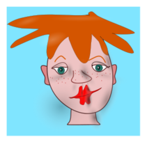 Shaded Cartoon Face Preview