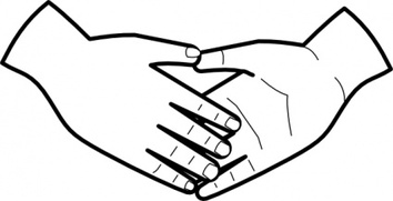 Human - Shaking Hands clip art 