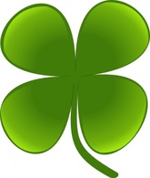 Shamrock For March clip art Preview