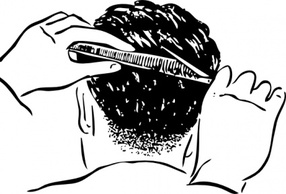 Shears And Comb clip art Preview