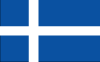 Shetland Islands Vector Flag 