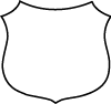 Shield Outline Free Vector 