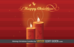 Shining Christmas Candles