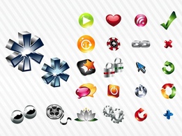 Icons - Shiny Icon Set 