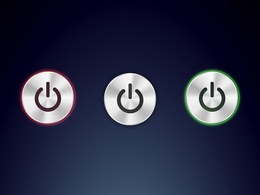 Shiny Power Buttons