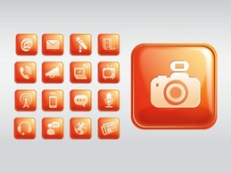 Shiny Square Icons