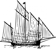 Transportation - Ship clip art 