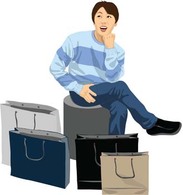 Human - Shopping vector 8 