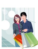 Human - Shopping vector 9 