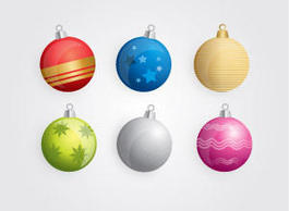 Objects - Sic Christmas Baubles 