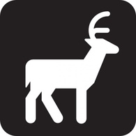 Sign Black Map Symbols Road Other Animal Viewing Dear Grazer Preview