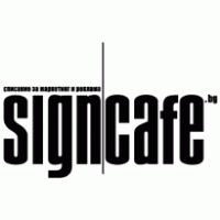 Advertising - Sign Cafe 