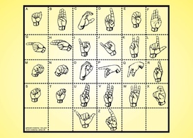 Icons - Sign Language Vector 