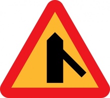 Sign Transportation Road Roadsigns Layout Roadlayout Roads Merge Preview