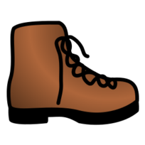 Simple Brown Boot