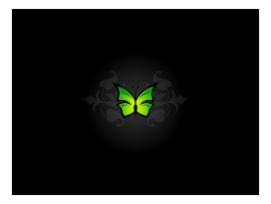 Simple butterfly wallpaper