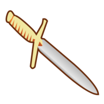 Simple Pagan Knife Icon