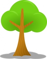 Nature - Simple Tree clip art 