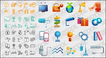 Icons - Simple vector icon female color material-3 