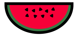 Food - Simple watermellon 