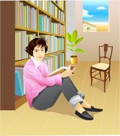 Sit girl position vector 11