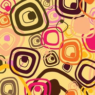 Sixties Pattern Vector