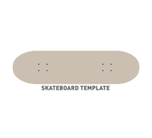 Skateboard Template Preview