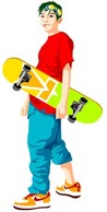 Sports - Skateboarding vector 2 