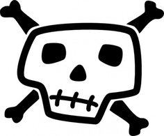 Skull And Bones clip art Preview