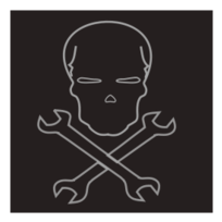 Icons - Skull And Cross Wrenches 