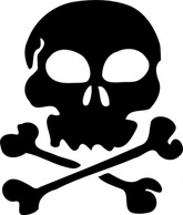 Objects - Skull clip art 