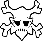 Skull Free Vector 7