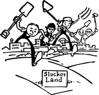 Buildings - Slacker Land clip art 