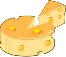 Food - Slice of cheese 3 