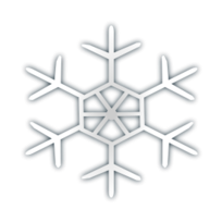 Nature - Snow flake icon 4 